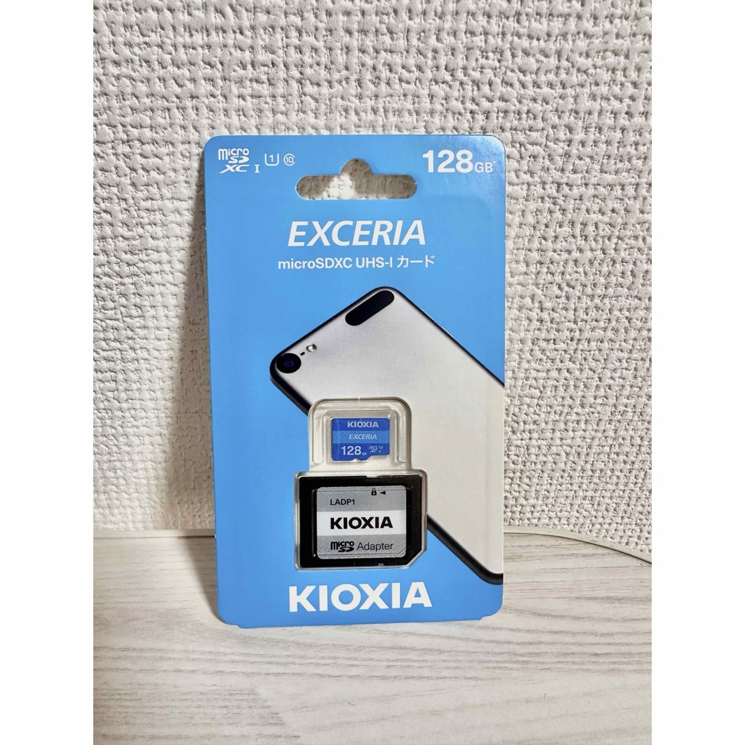 microSDカード　マイクロSDカード　128GB キオクシア　東芝　1枚 スマホ/家電/カメラのスマートフォン/携帯電話(その他)の商品写真