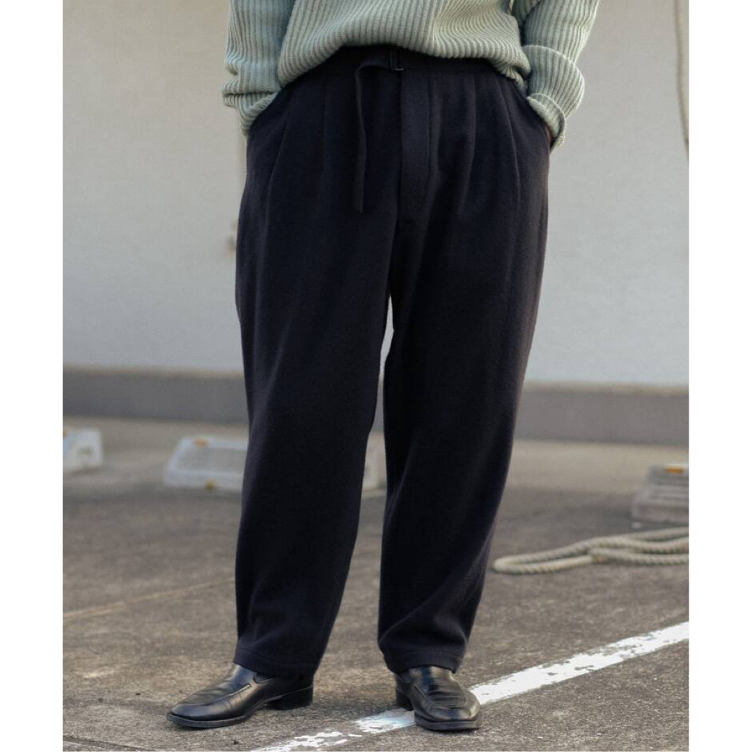 COMOLI(コモリ)の【COMOLI】L'ECHOPPE別注 Wool Napping Pants 3 メンズのパンツ(スラックス)の商品写真