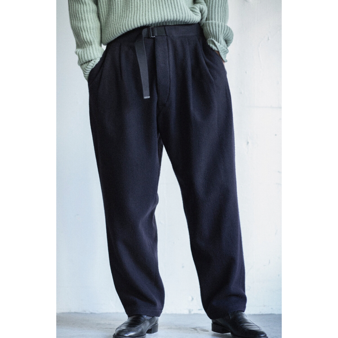 COMOLI(コモリ)の【COMOLI】L'ECHOPPE別注 Wool Napping Pants 3 メンズのパンツ(スラックス)の商品写真