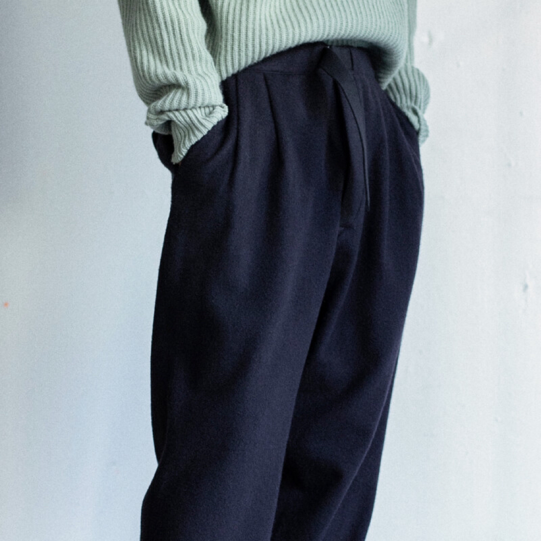 COMOLI(コモリ)の【COMOLI】L'ECHOPPE別注 Wool Napping Pants 3 メンズのパンツ(スラックス)の商品写真