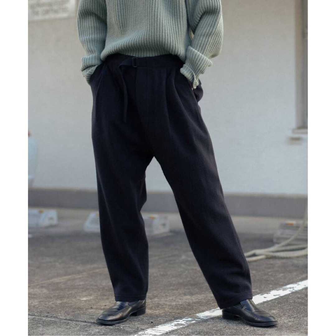 COMOLI(コモリ)の【COMOLI】L'ECHOPPE別注 Wool Napping Pants 3 メンズのパンツ(スラックス)の商品写真