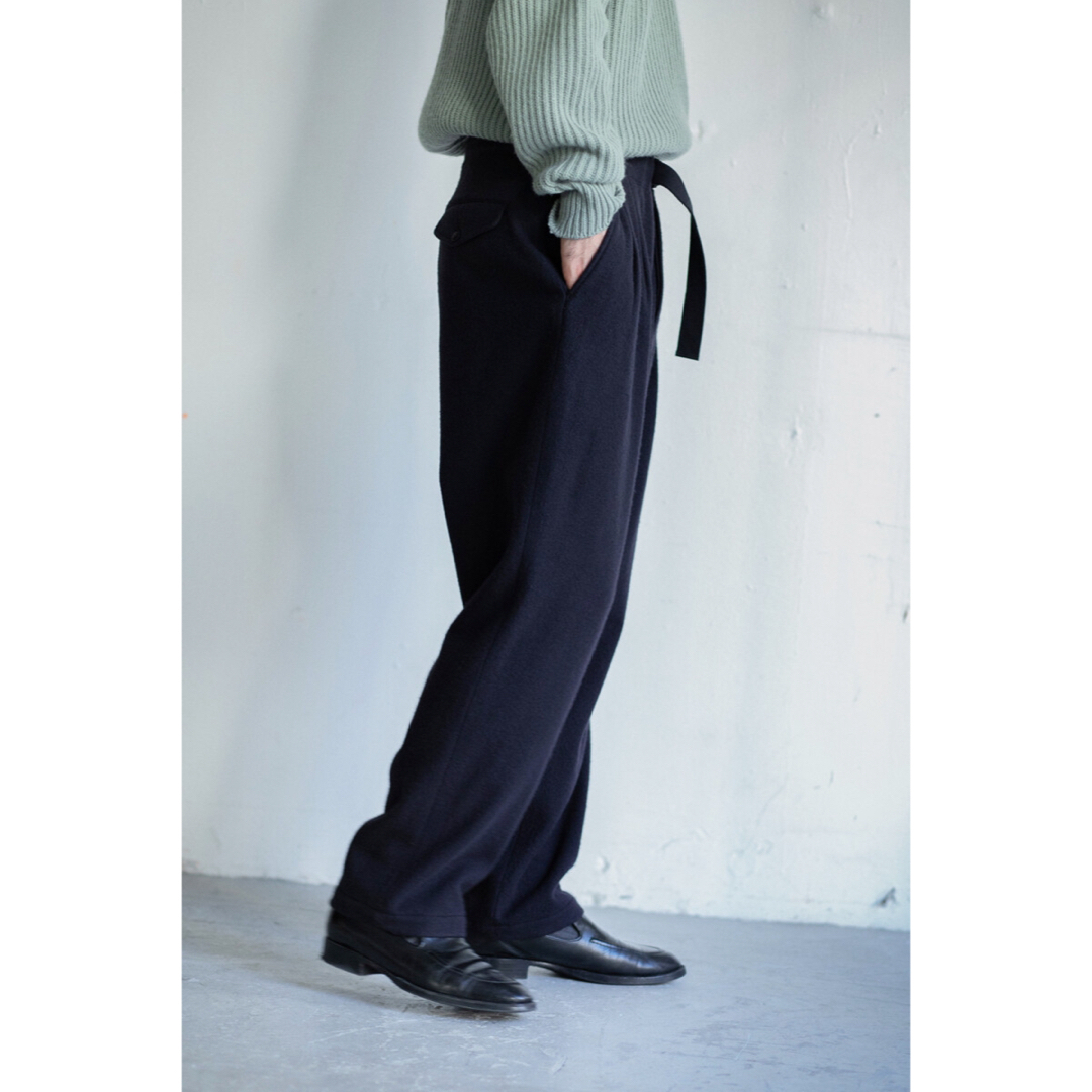 COMOLI(コモリ)の【COMOLI】L'ECHOPPE別注 Wool Napping Pants 3 メンズのパンツ(スラックス)の商品写真