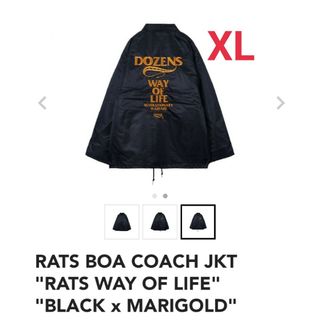 ラッツ(RATS)のRATS BOA COACH JKT "WAY OF LIFE" ラッツ(ナイロンジャケット)