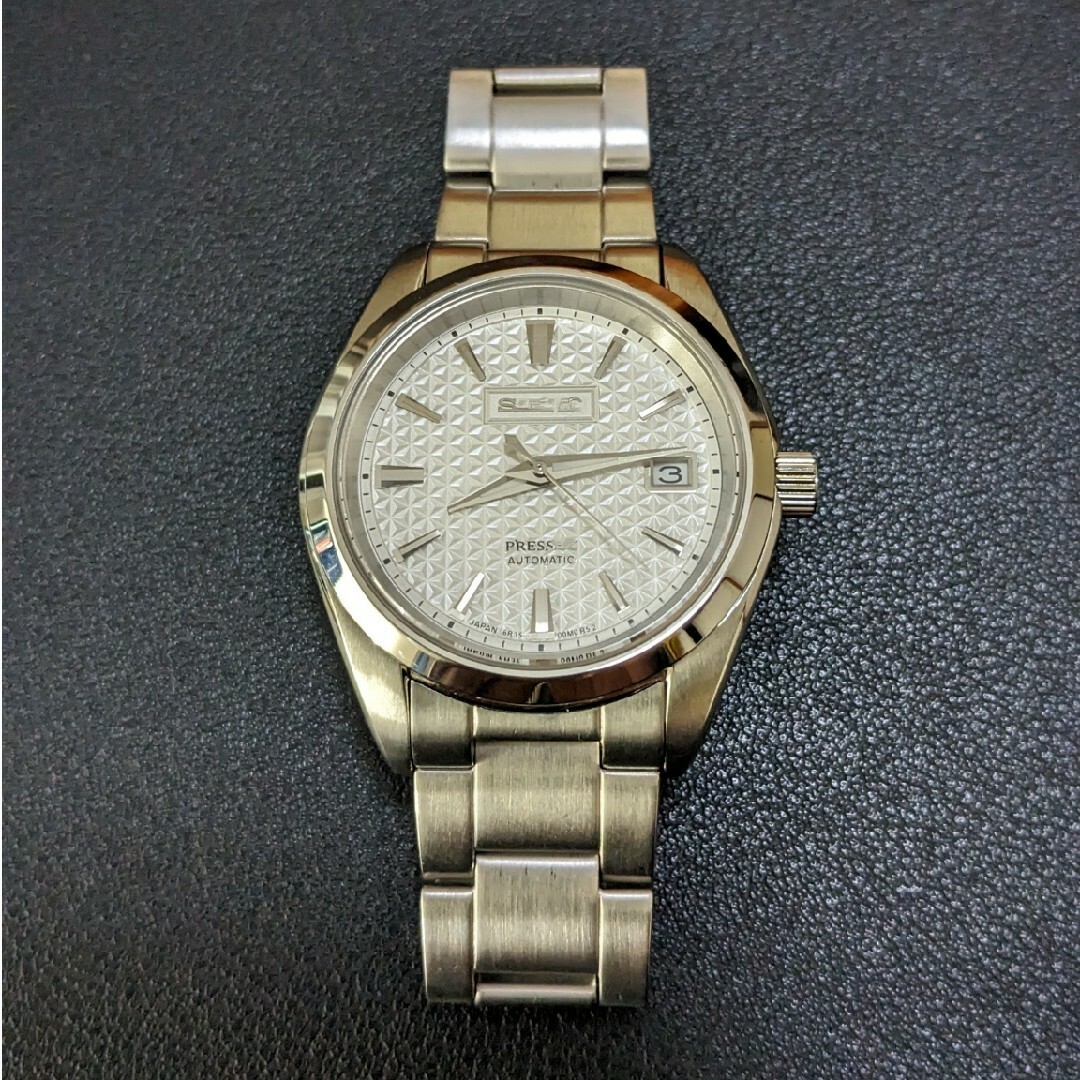NH35A搭載/鱗紋Style/ホワイトシルバーダイアル/オマージュ/MOD メンズの時計(腕時計(アナログ))の商品写真