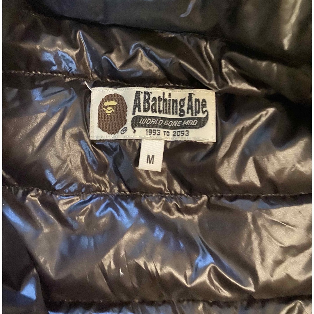 A BATHING APE(アベイシングエイプ)のBAPE ダウンジャケット キッズ/ベビー/マタニティのキッズ服男の子用(90cm~)(ジャケット/上着)の商品写真