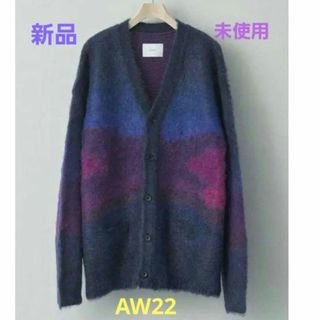 シュタイン(stein)の【新品】22AW Stein GRADATION MOHAIR CARDIGAN(カーディガン)