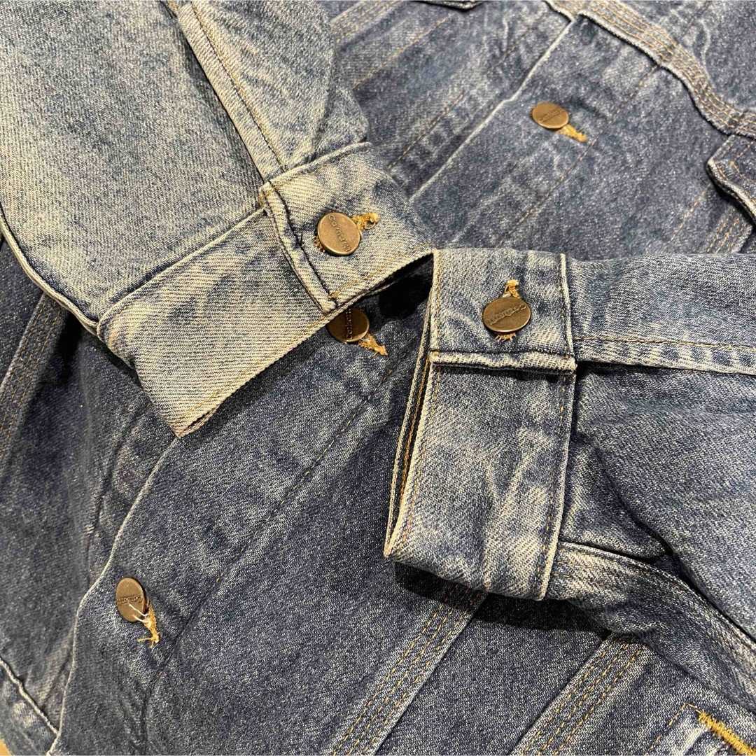 carhartt(カーハート)の80's〜　USA製　Carhartt カーハート　デニムジャケット メンズのジャケット/アウター(Gジャン/デニムジャケット)の商品写真