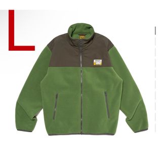 ヒューマンメイド(HUMAN MADE)のHUMAN MADE FLEECE JACKET GREEN L(ブルゾン)