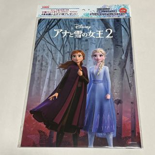 キリン(キリン)のキリンオリジナル　アナと雪の女王　ダブルポケットクリアファイル(ノベルティグッズ)