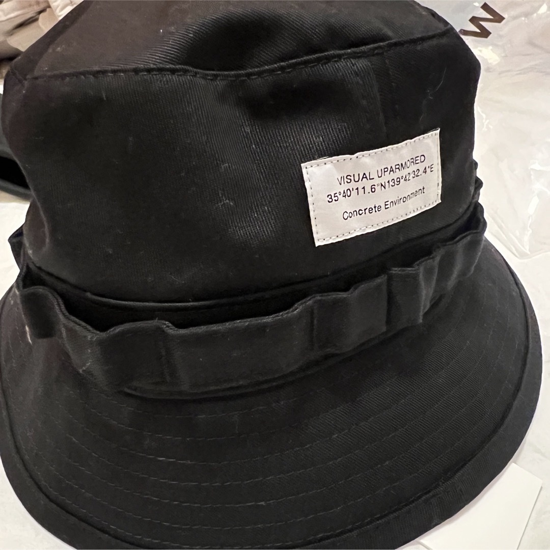 W)taps(ダブルタップス)のWTAPS JUNGLE 02 / HAT / CTPL. TWILL ブラック メンズの帽子(ハット)の商品写真