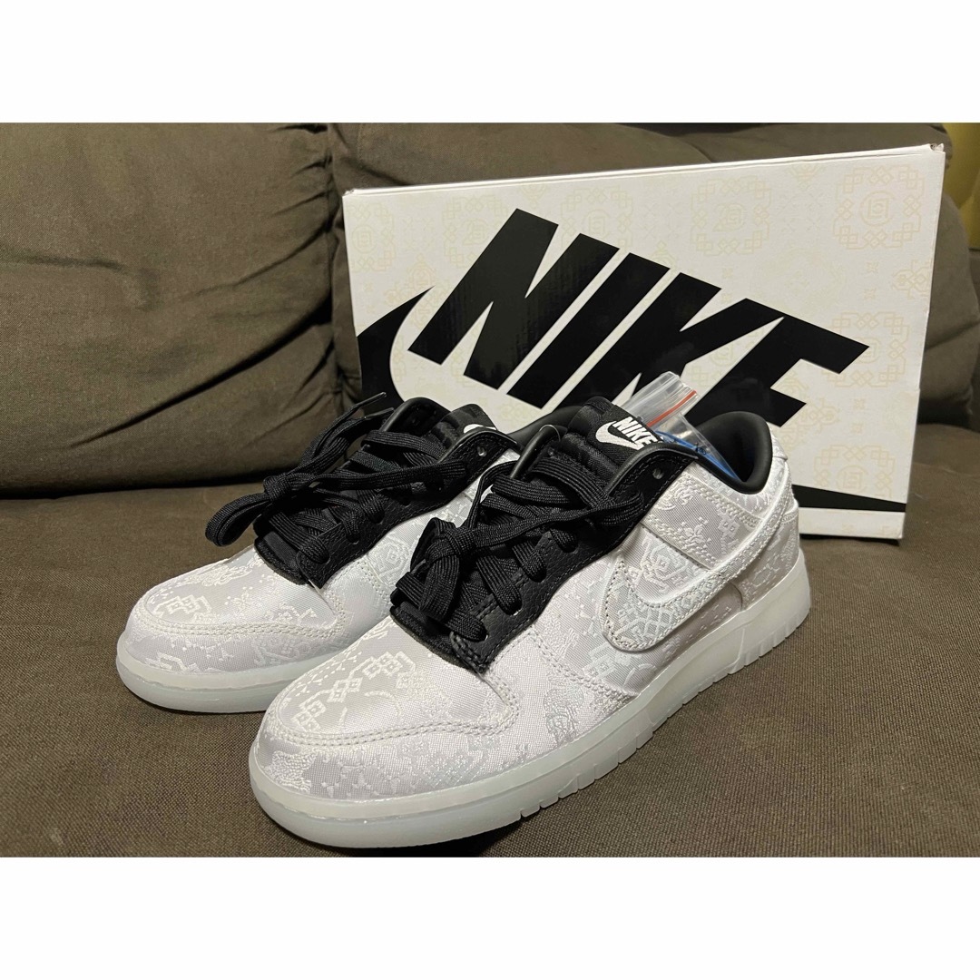 NIKE(ナイキ)の【新品】CLOT Fragment Nike Dunk Low 25cm メンズの靴/シューズ(スニーカー)の商品写真