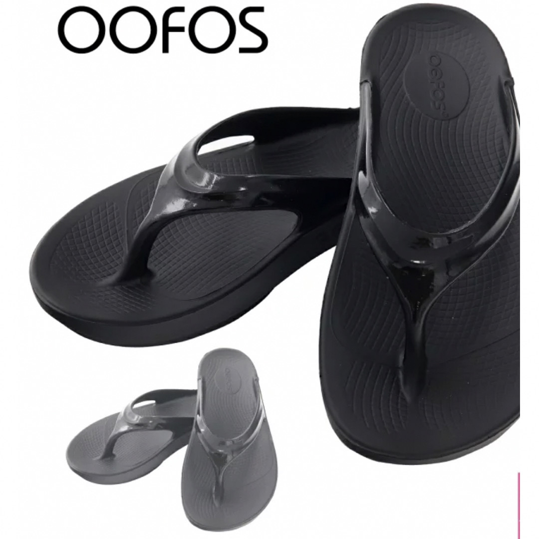 OOFOS(ウーフォス)のOOFOS ウーフォスリカバリーサンダル  レディースの靴/シューズ(サンダル)の商品写真
