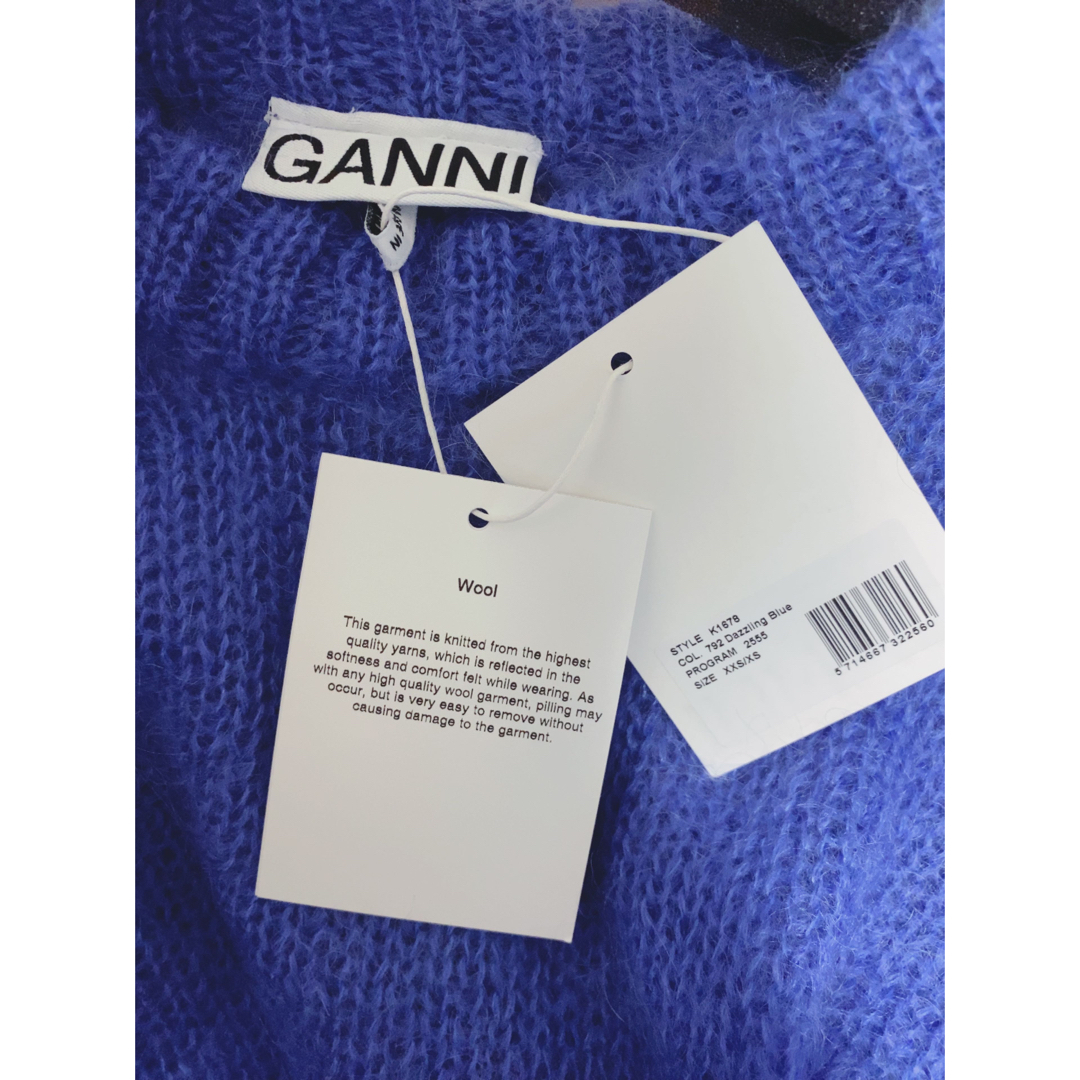 Acne Studios(アクネストゥディオズ)のGanni O-neck Pullover Open Mohair knit レディースのトップス(ニット/セーター)の商品写真