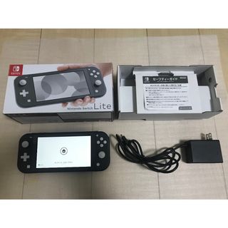 ニンテンドースイッチ(Nintendo Switch)の2023年購入✨美品Switch Liteグレー一式✨(携帯用ゲーム機本体)