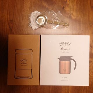 タリーズコーヒー(TULLY'S COFFEE)のTULLY'S COFFEE/タリーズコーヒーステンレスサーバー+キャニスター他(ノベルティグッズ)