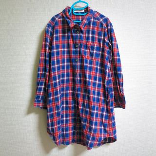 女の子服140cmチェック柄ワンピース(ワンピース)