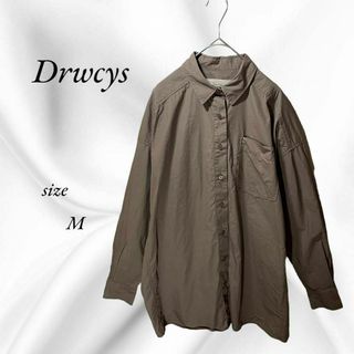 ドロシーズ(DRWCYS)のドロシーズ ポケット付き シャツ シンプル　M 大きめ(シャツ/ブラウス(長袖/七分))