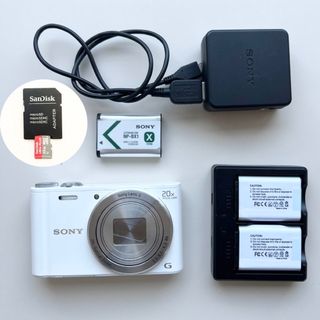 ソニー(SONY)のCyber-shot DSC-WX300 ホワイト　SONY ソニー　デジカメ(コンパクトデジタルカメラ)