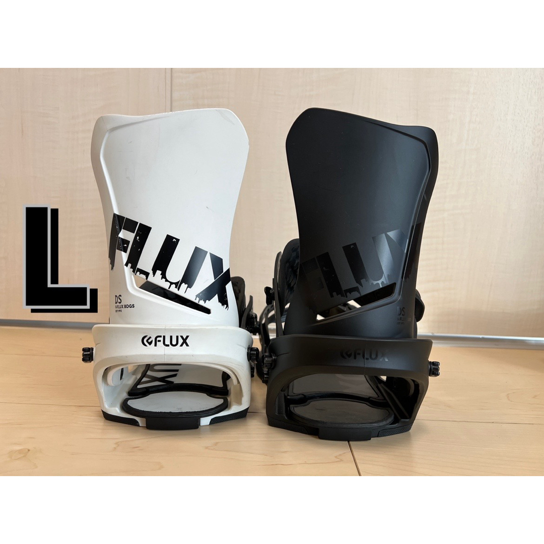 FLUX - 美品 フラックス DS メンズ Lサイズ 白黒 スノーボード FLUX - 美品 フラックス DS メンズ Lサイズ 白黒 スノーボード