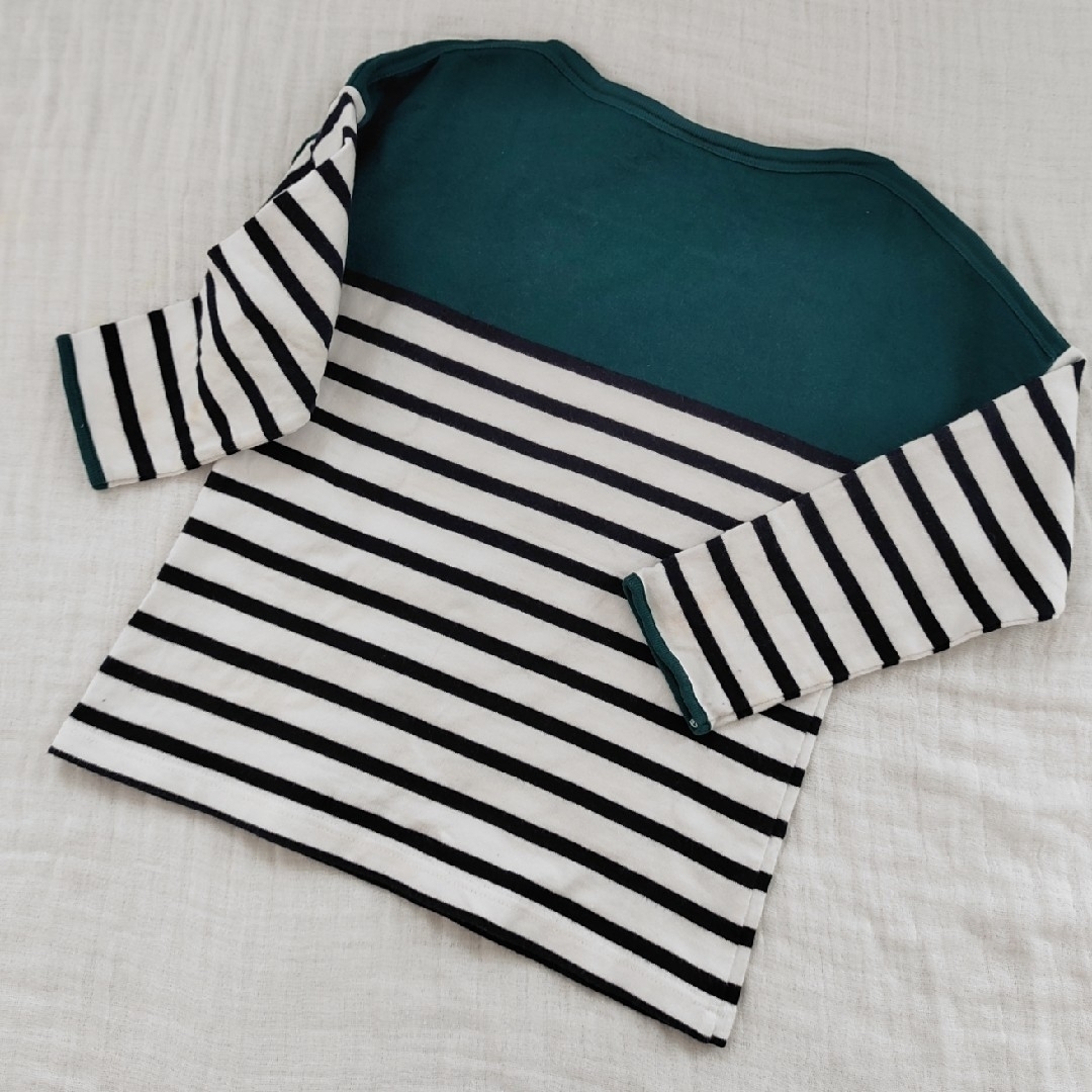 PETIT BATEAU(プチバトー)のプチバトー　PETIT BATEAU　ボーダー　カットソー キッズ/ベビー/マタニティのキッズ服男の子用(90cm~)(Tシャツ/カットソー)の商品写真