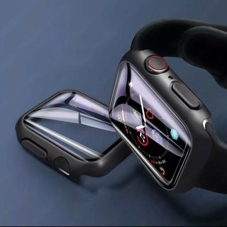 AppleWatch カバー アップルウォッチ ケース 全シリーズ シル(腕時計(デジタル))