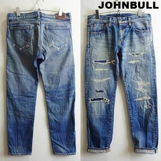 ジョンブル(JOHNBULL)のジョンブル　オーセンティックアンクルジーンズ　W76cm　セルビッジ　日本製(デニム/ジーンズ)