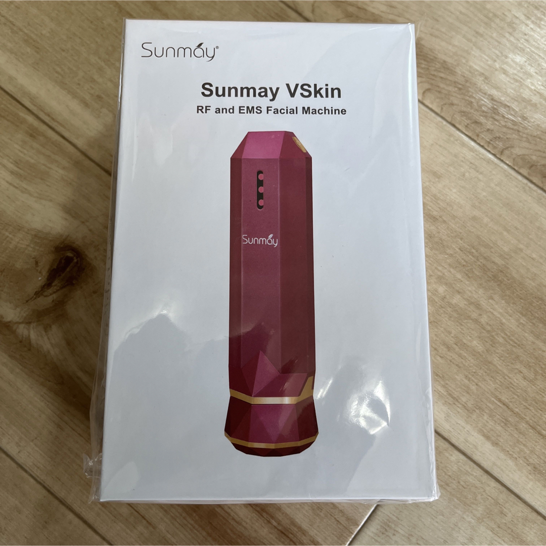 Sunmay  Vskin   美顔器　低電流RF   超音波振動　多機能美顔器 スマホ/家電/カメラの美容/健康(フェイスケア/美顔器)の商品写真