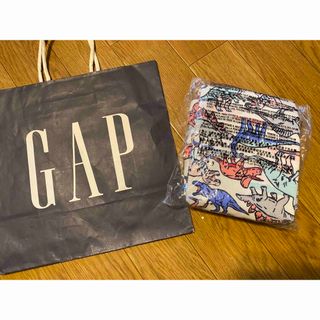 ベビーギャップ(babyGAP)のギャップgapロゴ新品未使用長袖パジャマ上下セット80女の子恐竜ダイナソーピンク(パジャマ)