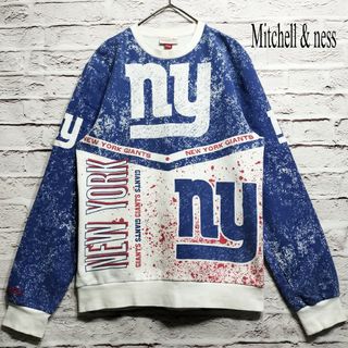 ミッチェルアンドネス(MITCHELL & NESS)の【MFL】ミッチェルアンドネス New York Giants 薄手スウェット(スウェット)