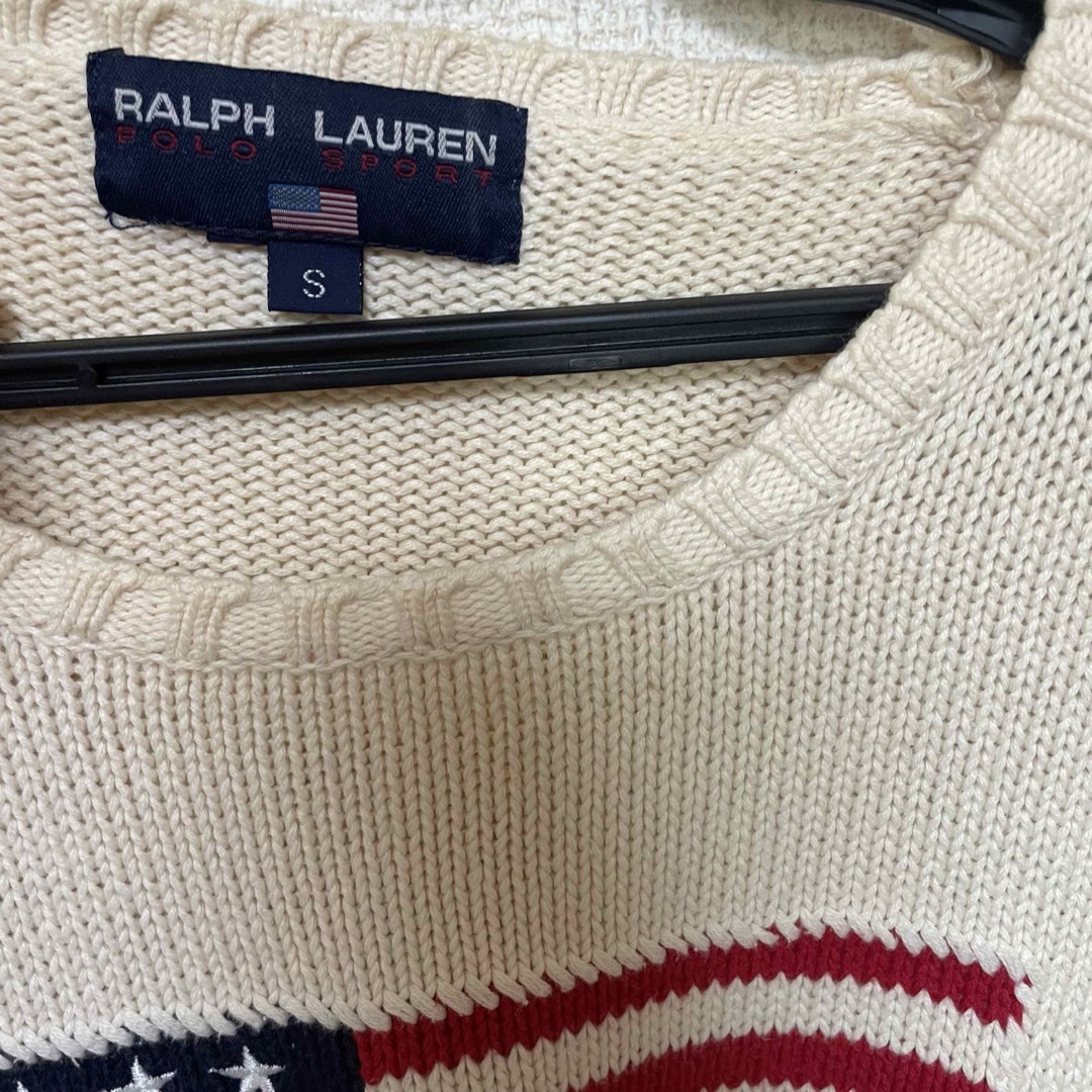POLO RALPH LAUREN(ポロラルフローレン)のポロ　ラルフローレン　スポーツ　フラッグニット　セーター レディースのトップス(ニット/セーター)の商品写真