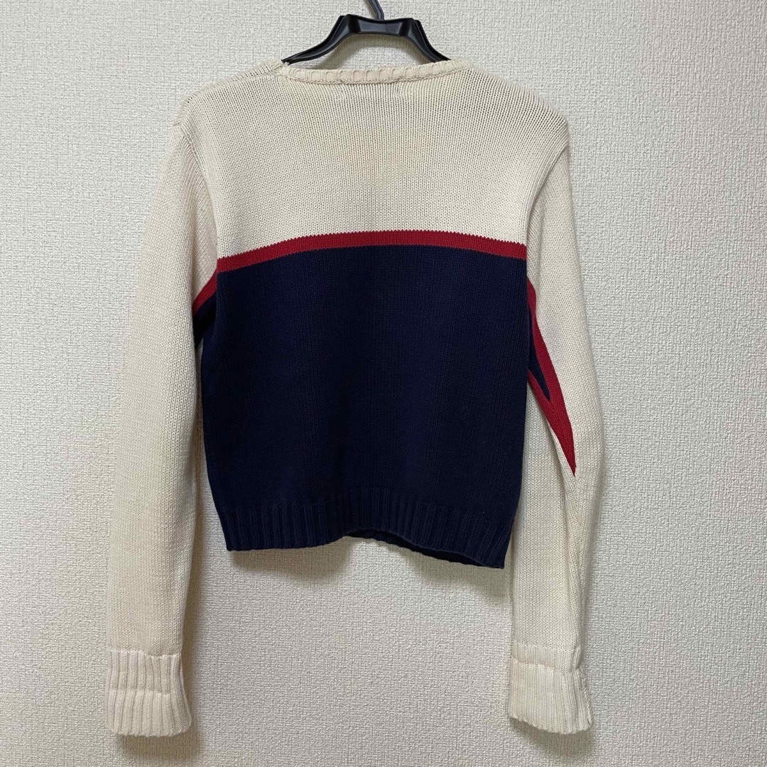 POLO RALPH LAUREN(ポロラルフローレン)のポロ　ラルフローレン　スポーツ　フラッグニット　セーター レディースのトップス(ニット/セーター)の商品写真