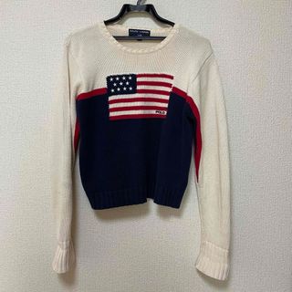 ポロラルフローレン(POLO RALPH LAUREN)のポロ　ラルフローレン　スポーツ　フラッグニット　セーター(ニット/セーター)