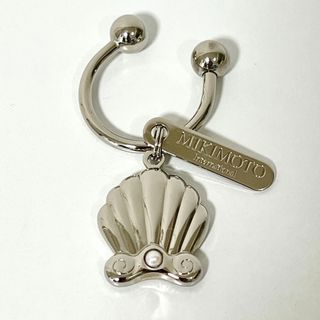 ミキモト(MIKIMOTO)の【新品】 MIKIMOTO ミキモト パール キーホルダー 　シルバー(キーホルダー)