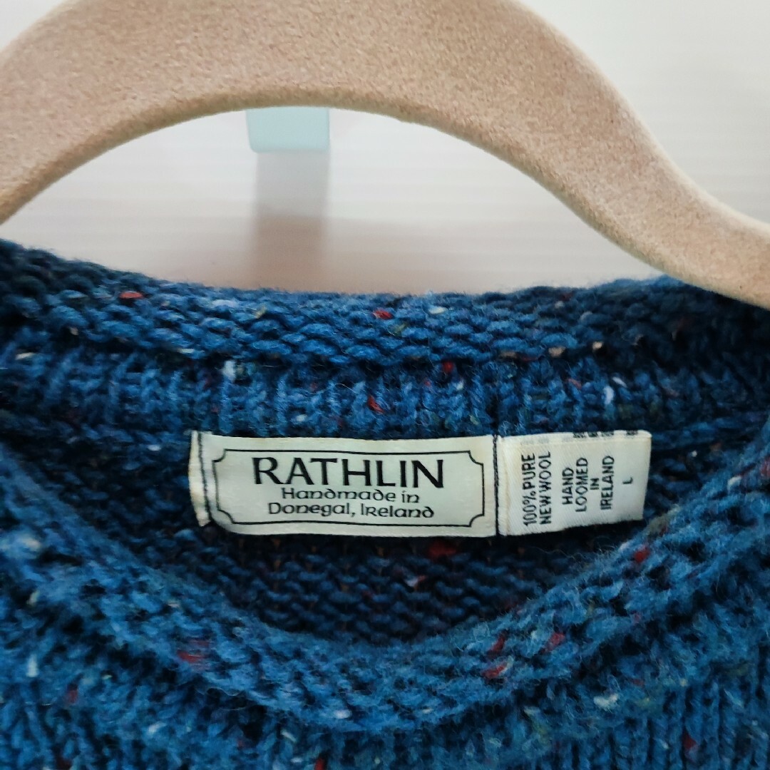 MARGARET HOWELL(マーガレットハウエル)のRathlin Knitwear ロールネックドネガルニット メンズのトップス(ニット/セーター)の商品写真