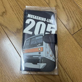 ジェイアール(JR)の武蔵野線205系 スマホケース(在庫処分)(鉄道)