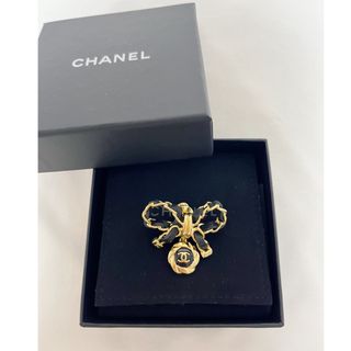 【新品】CHANEL シャネル/リボン ピンブローチ