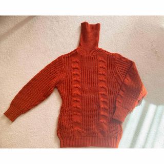 ユナイテッドアローズ(UNITED ARROWS)のざっくり✨ Luv Timmy オレンジニット　セーター🧶(ニット/セーター)