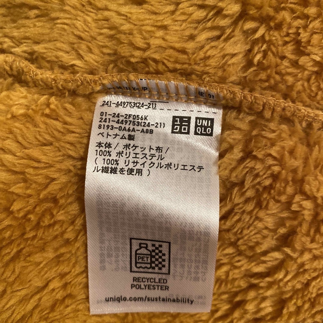 UNIQLO(ユニクロ)のユニクロ ファーリーフリースフルジップ ジャケット 3XL レディースのトップス(パーカー)の商品写真