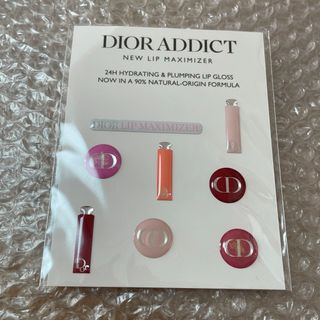 クリスチャンディオール(Christian Dior)のディオール　ノベルティ　ステッカー　新品(シール)