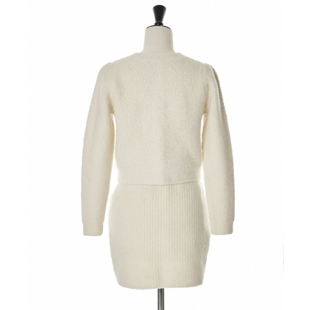 Her lip to - herlipto Pure Boucle Knit Set snow whiteの通販 Her lip to - herlipto Pure Boucle Knit Set snow whiteの通販