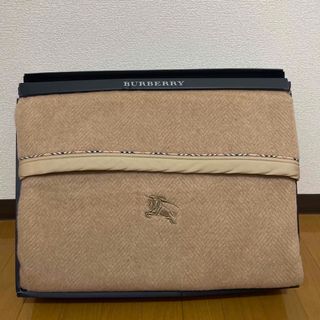 バーバリー(BURBERRY)の【未使用】バーバリー　毛布　(毛布)