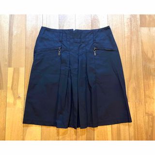 ザラ(ZARA)の【Ladies'】 ZARA BASIC 膝丈スカート 黒 ブラック(ひざ丈スカート)