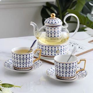 高級感ティー・コーヒーカップセット カップ&ソーサー2客セット 高級感ティー・コーヒーカップセット カップ&ソーサー2客セット