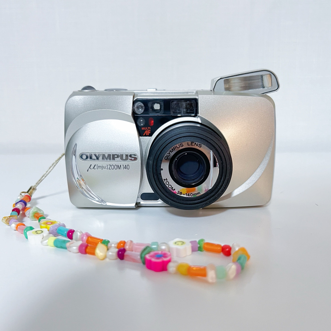 OLYMPUS(オリンパス)のオリンパス Olympus μ mju ZOOM 140 フィルムカメラ  スマホ/家電/カメラのカメラ(フィルムカメラ)の商品写真