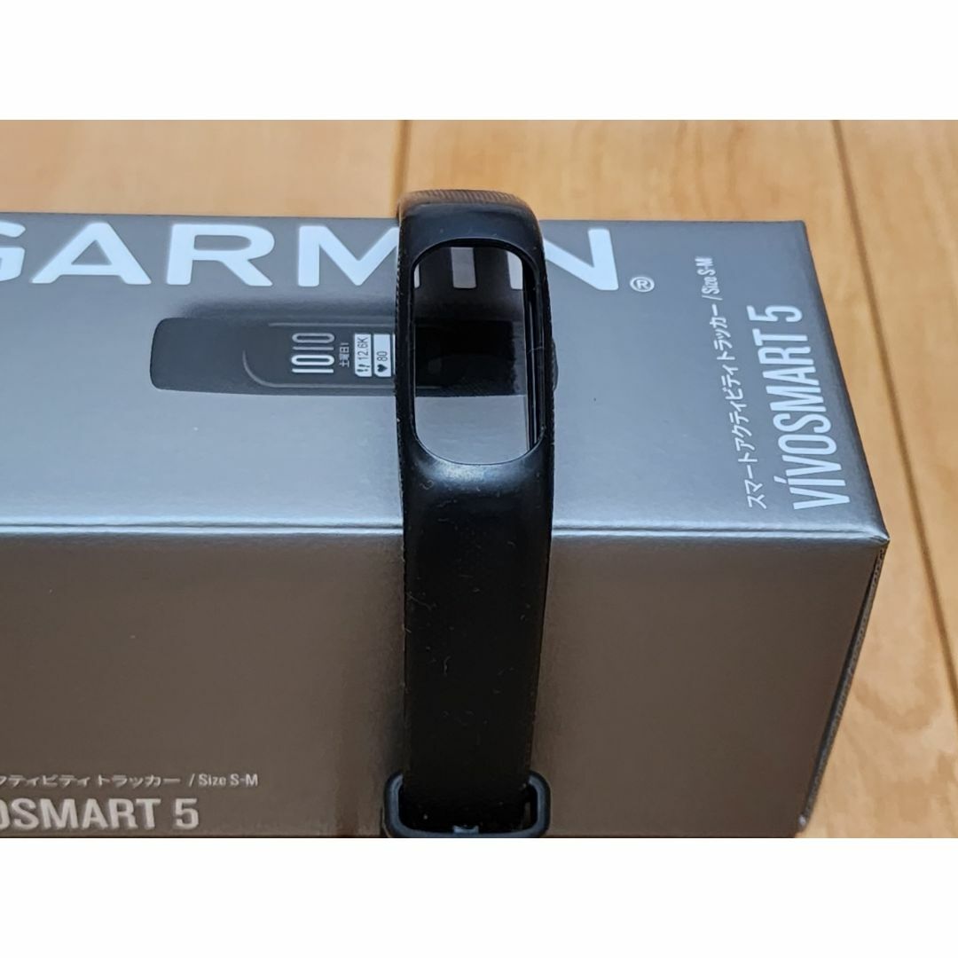 GARMIN(ガーミン)のGARMIN VIVOSMART5 size S-M スマホ/家電/カメラのスマートフォン/携帯電話(その他)の商品写真