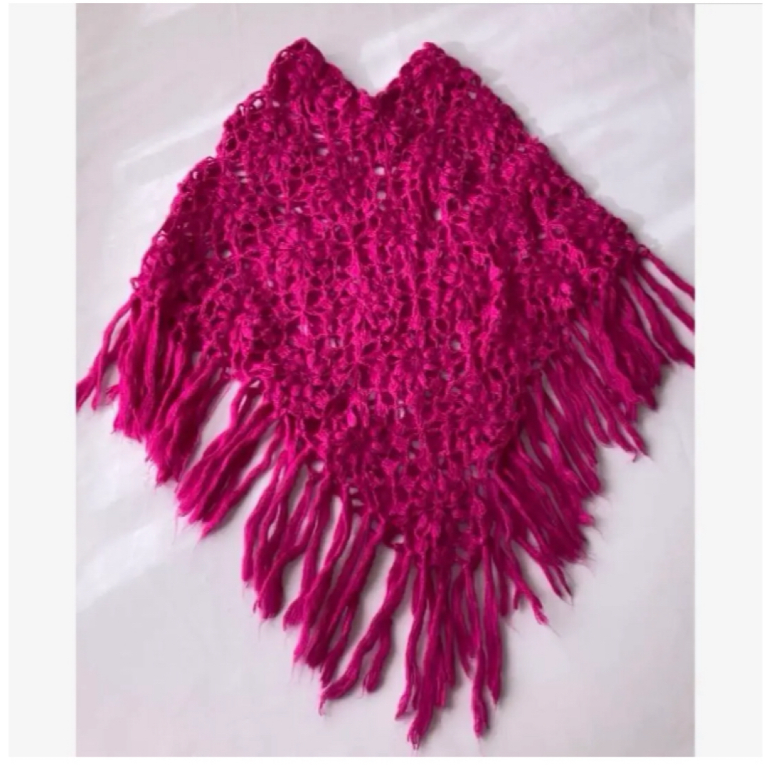 UGG(アグ)の★UGG★レア！アグ オーストラリア リボン ムートン 手袋 ピンク ポンチョ レディースのファッション小物(手袋)の商品写真