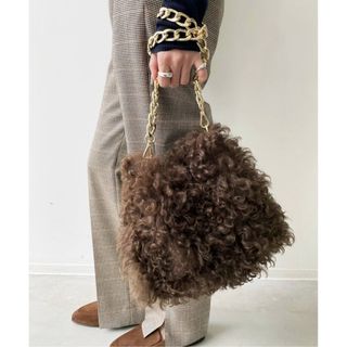 アパルトモンドゥーズィエムクラス(L'Appartement DEUXIEME CLASSE)のL'Appartement 【CARUS】FUR BAG(ショルダーバッグ)