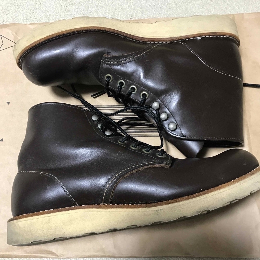 REDWING(レッドウィング)のレッドウイング RED WING ブーツ 茶色 26cm メンズの靴/シューズ(ブーツ)の商品写真