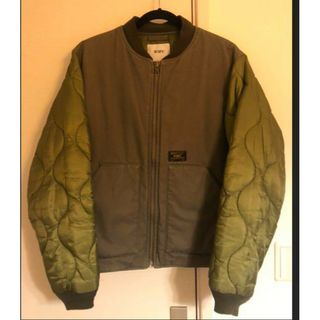 ダブルタップス(W)taps)の17AW wtaps MC キルティングボンバージャケット　MA-1(ブルゾン)