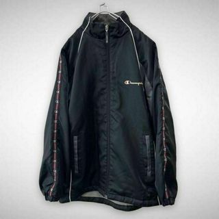 チャンピオン(Champion)の★ナイロンジャケット チャンピオン champion 袖ライン バックプリント★(ナイロンジャケット)